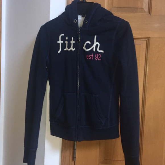 Abercrombie Kids Medium Girls Furry zip up jacket - Picture 3 of 8